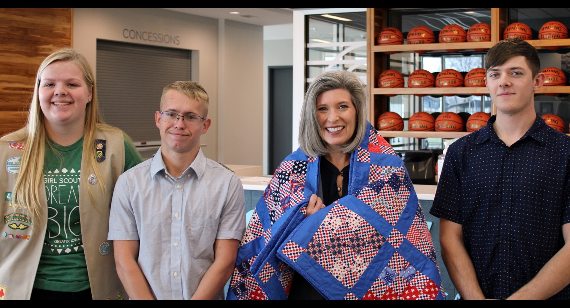 Iowa Senator Joni Ernst Visits IGNITE Pathways